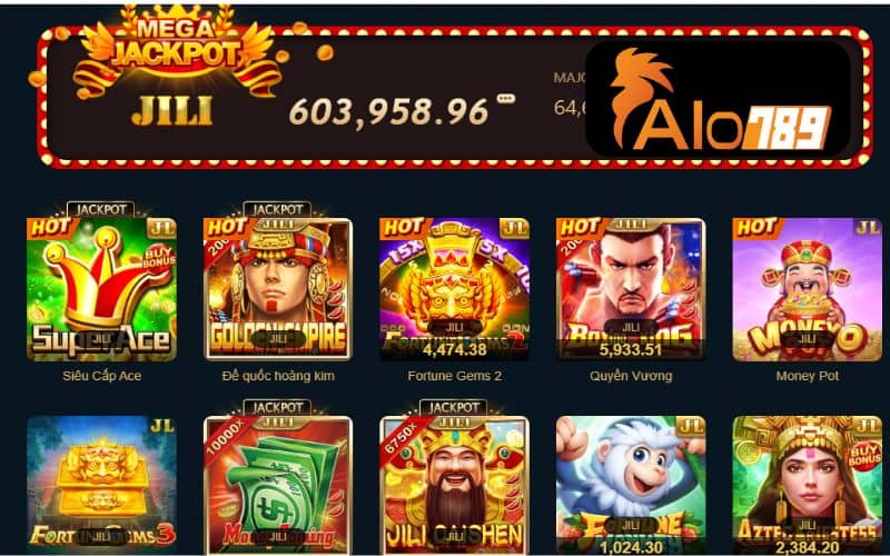 Nổ hũ ALO789 là sản phẩm slot game mang đến nhiều giải thường Jackpot