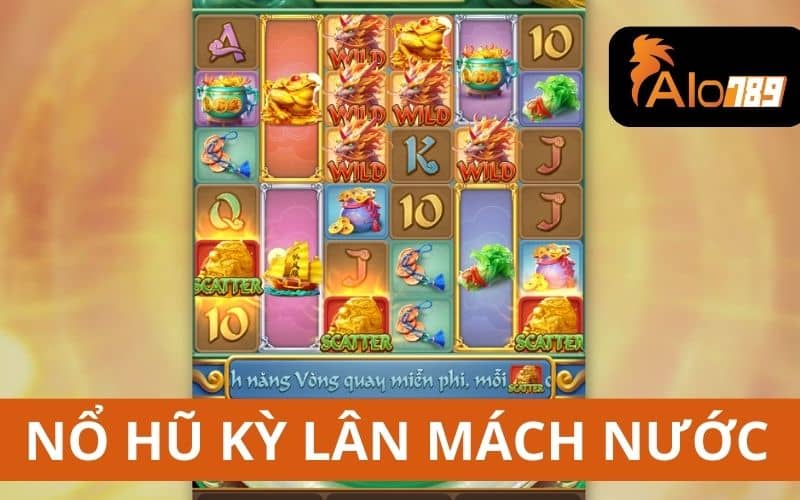 Nổ hũ Kỳ Lân Mách Nước là trò chơi slot đổi thưởng tại ALO789