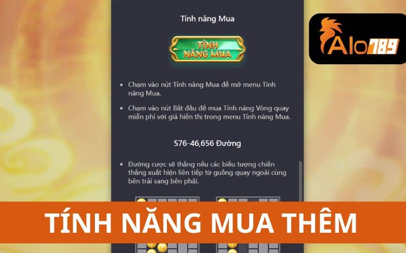 Tính năng mua thêm sẽ mở ra nhiều phần thưởng khác